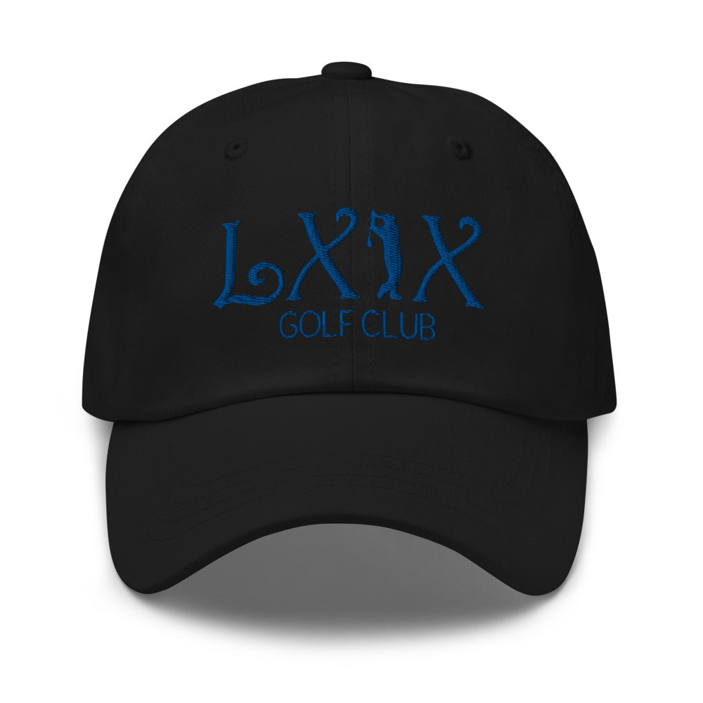 Curve Logo Dad Hat - Blue Logo