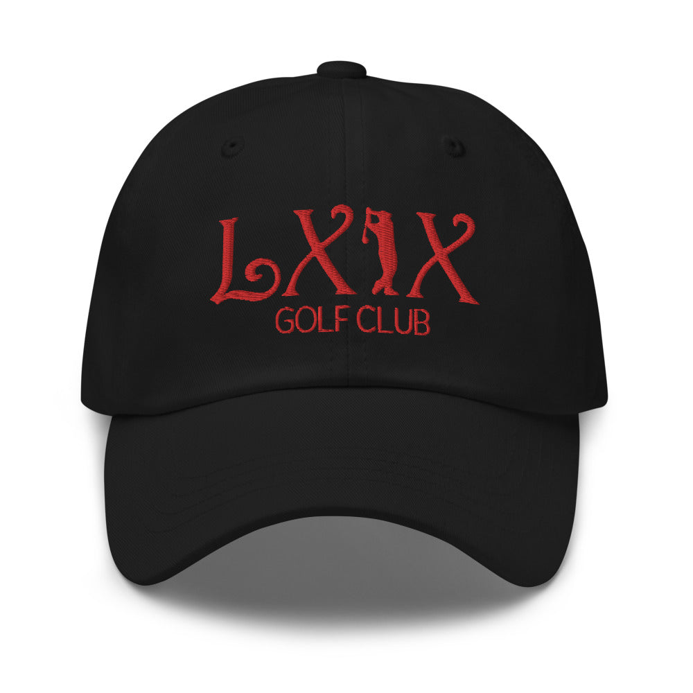 Curve Logo Dad Hat - Red Logo