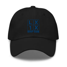 Load image into Gallery viewer, Four Box Logo Dad Hat - Blue Logo
