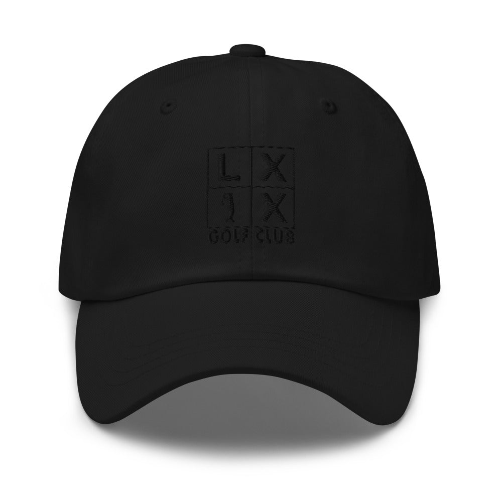 Four Box Logo Dad Hat - Black Logo