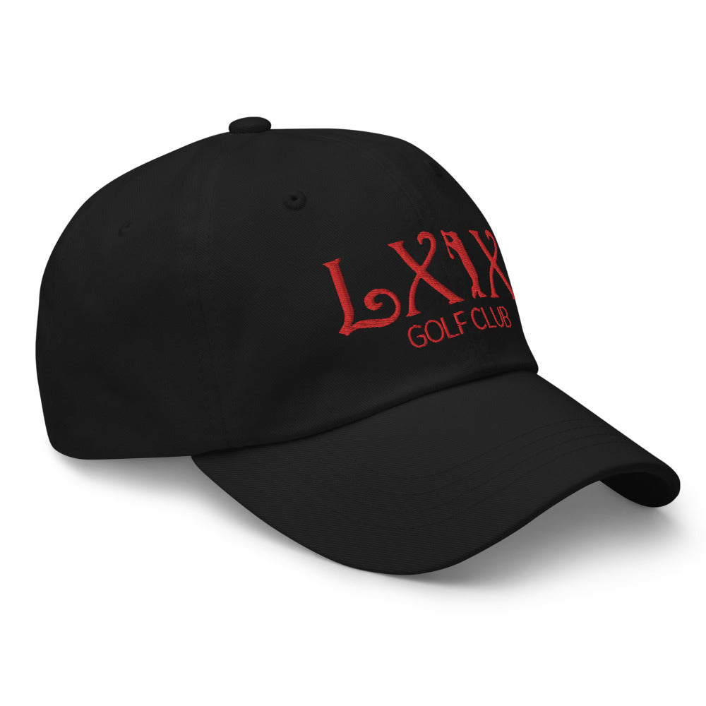 Curve Logo Dad Hat - Red Logo