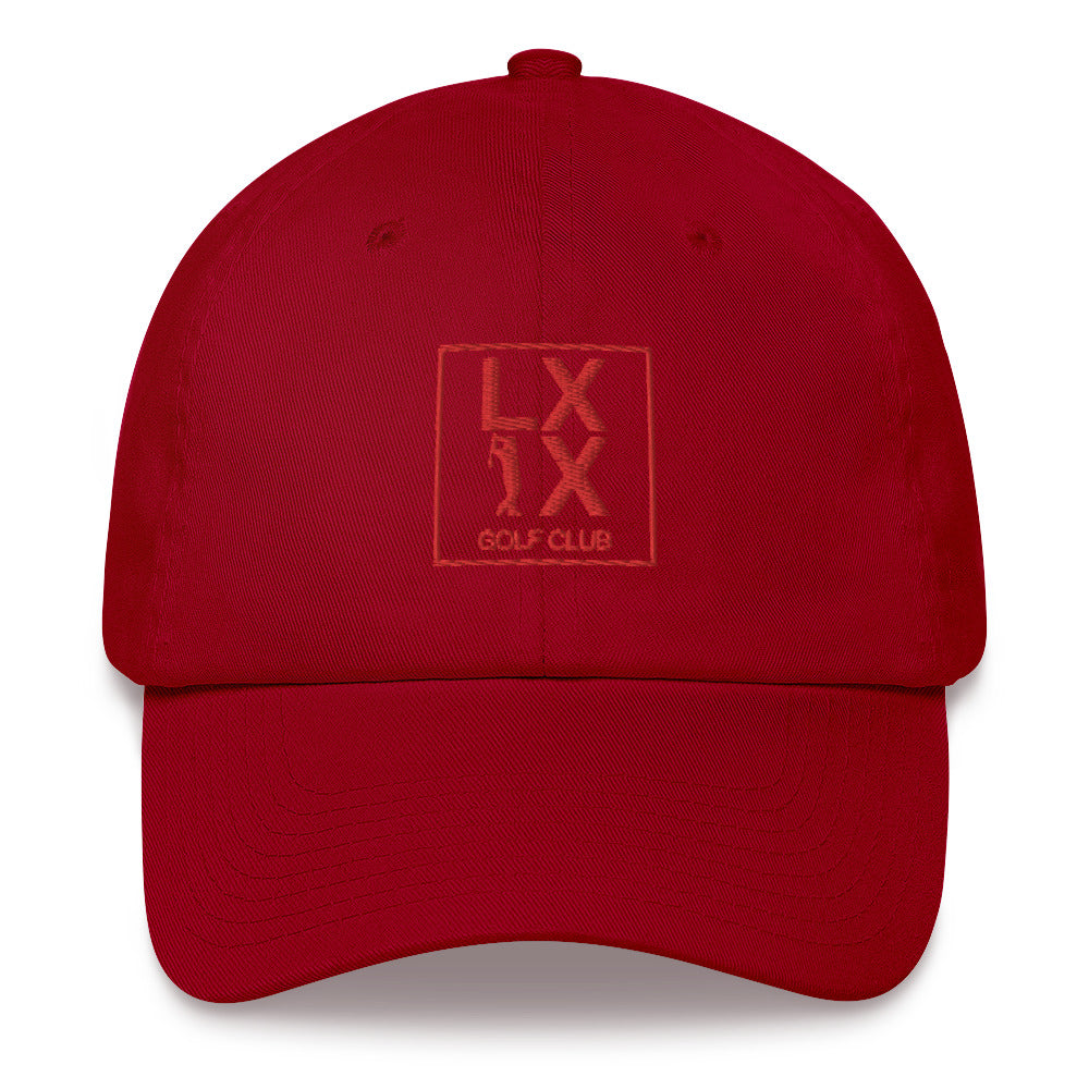 Box Logo Dad Hat - Red Logo