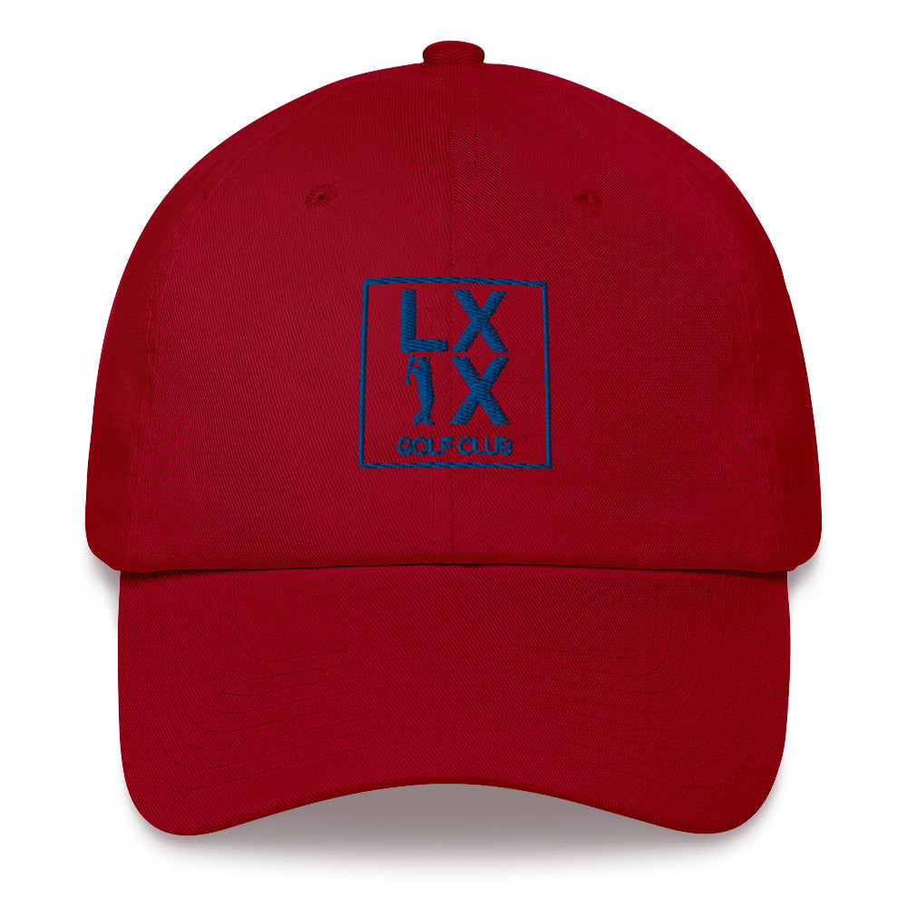 Box Logo Dad Hat - Royal Logo