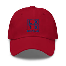 Load image into Gallery viewer, Four Box Logo Dad Hat - Blue Logo
