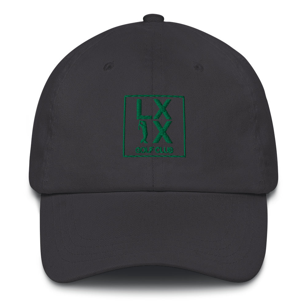 Box Logo Dad Hat - Kelly Green Logo
