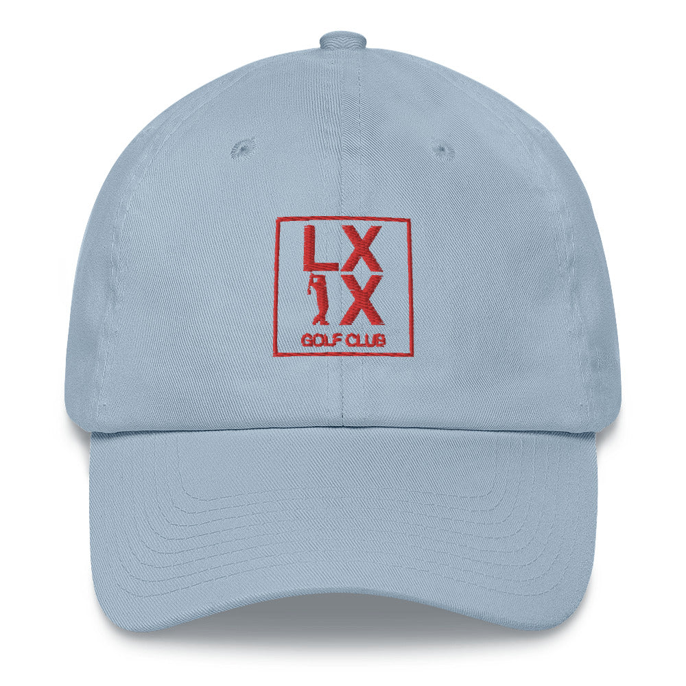 Box Logo Dad Hat - Red Logo