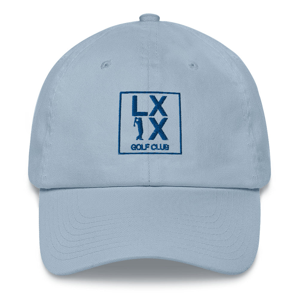 Box Logo Dad Hat - Royal Logo