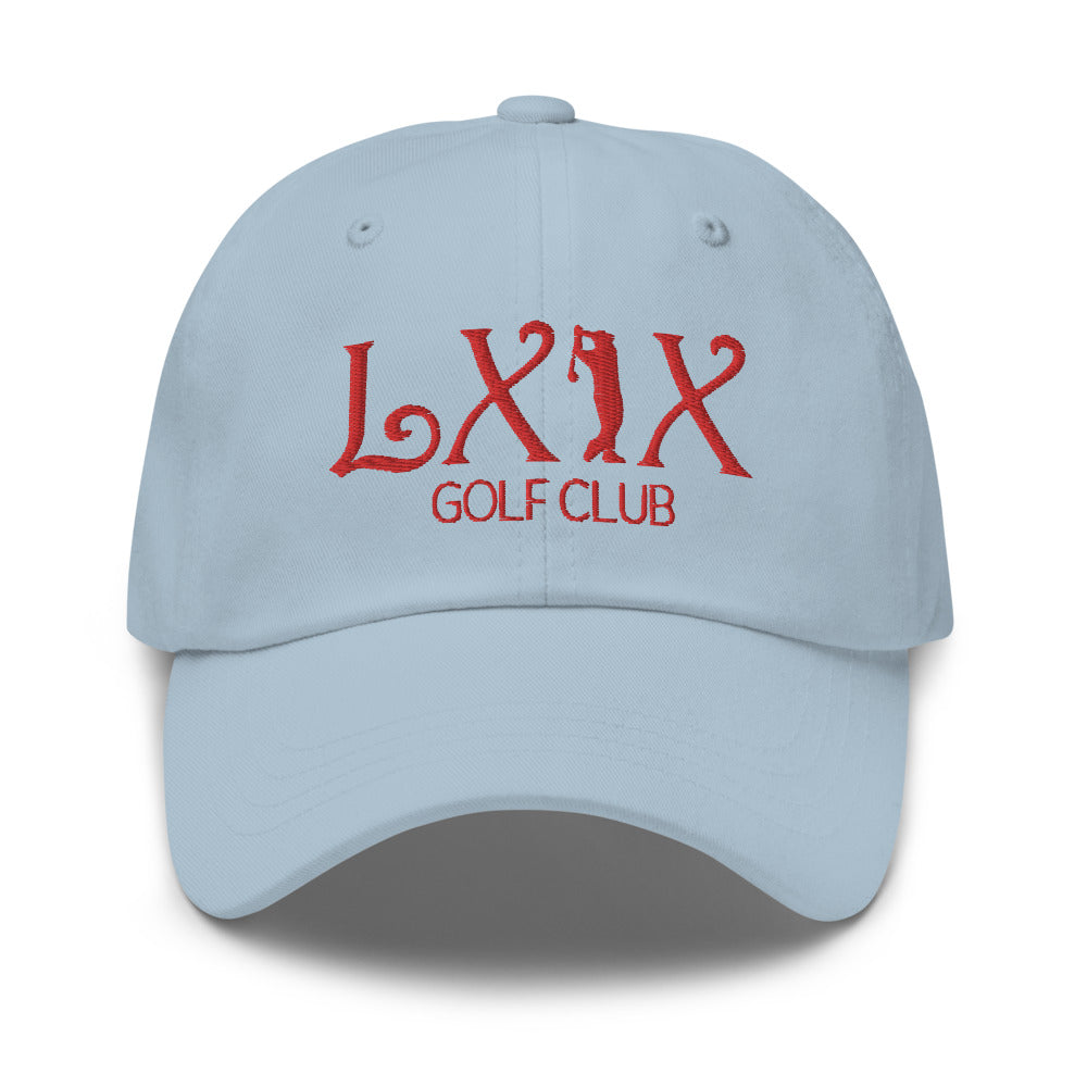 Curve Logo Dad Hat - Red Logo