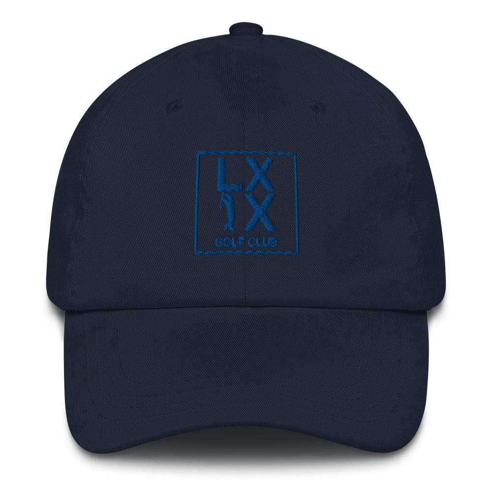 Box Logo Dad Hat - Royal Logo