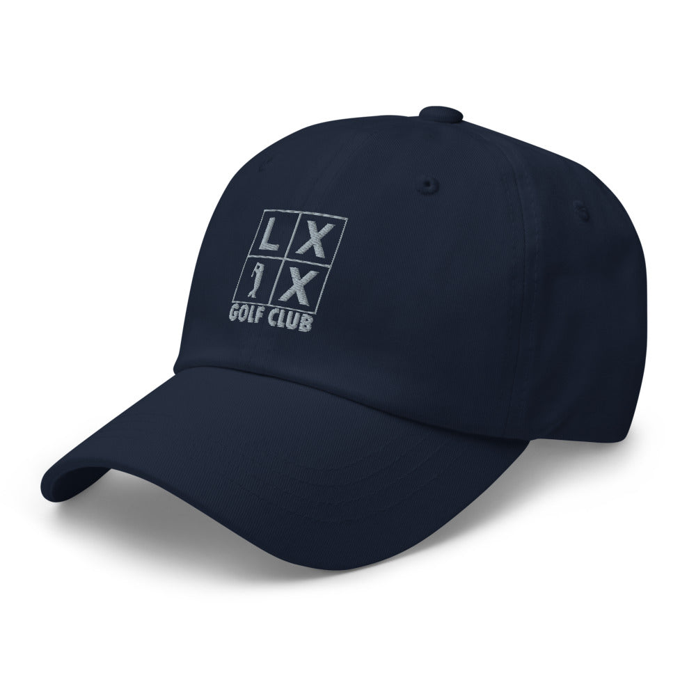 Four Box Logo Dad Hat - Gray Logo
