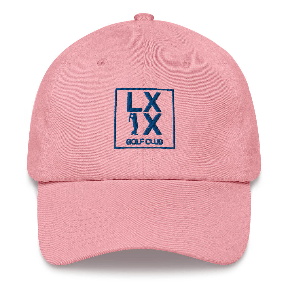 Box Logo Dad Hat - Royal Logo