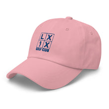 Load image into Gallery viewer, Four Box Logo Dad Hat - Blue Logo
