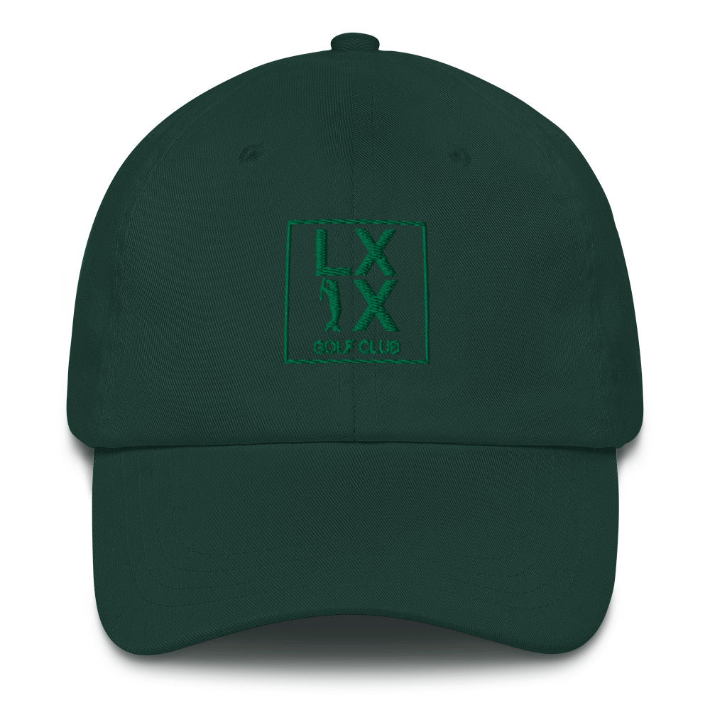 Box Logo Dad Hat - Kelly Green Logo