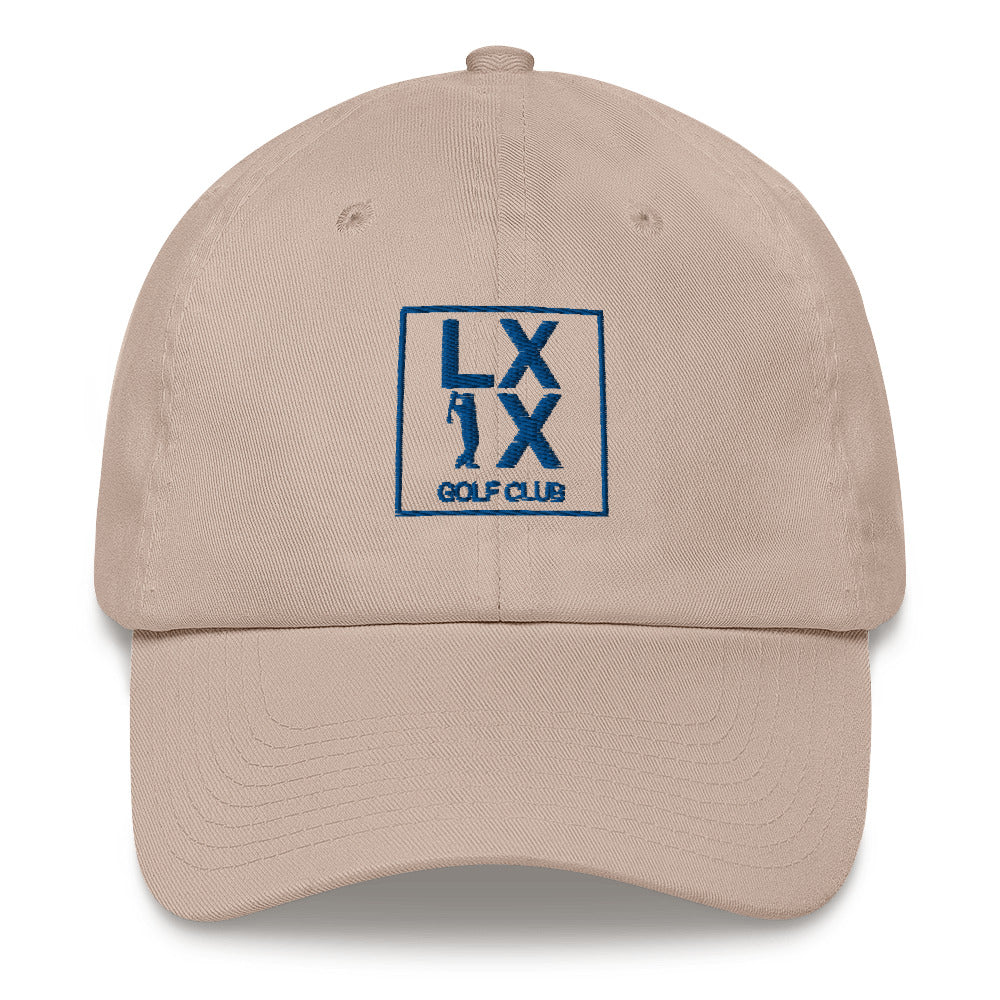 Box Logo Dad Hat - Royal Logo