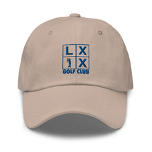 Load image into Gallery viewer, Four Box Logo Dad Hat - Blue Logo
