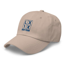 Load image into Gallery viewer, Four Box Logo Dad Hat - Blue Logo
