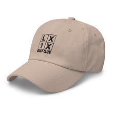 Load image into Gallery viewer, Four Box Logo Dad Hat - Black Logo
