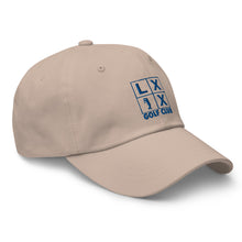 Load image into Gallery viewer, Four Box Logo Dad Hat - Blue Logo
