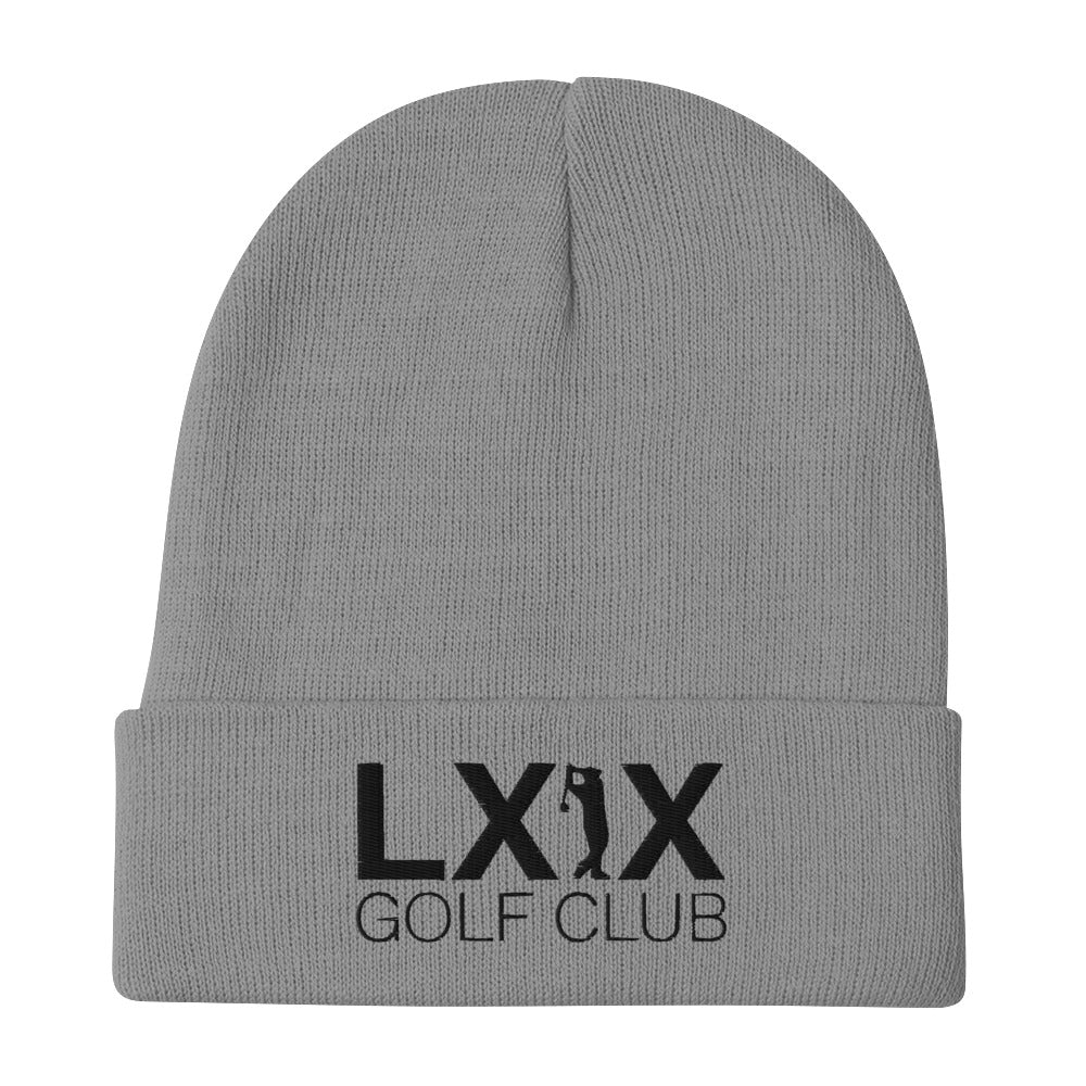 Swinger Logo Embroidered Beanie - Black Logo