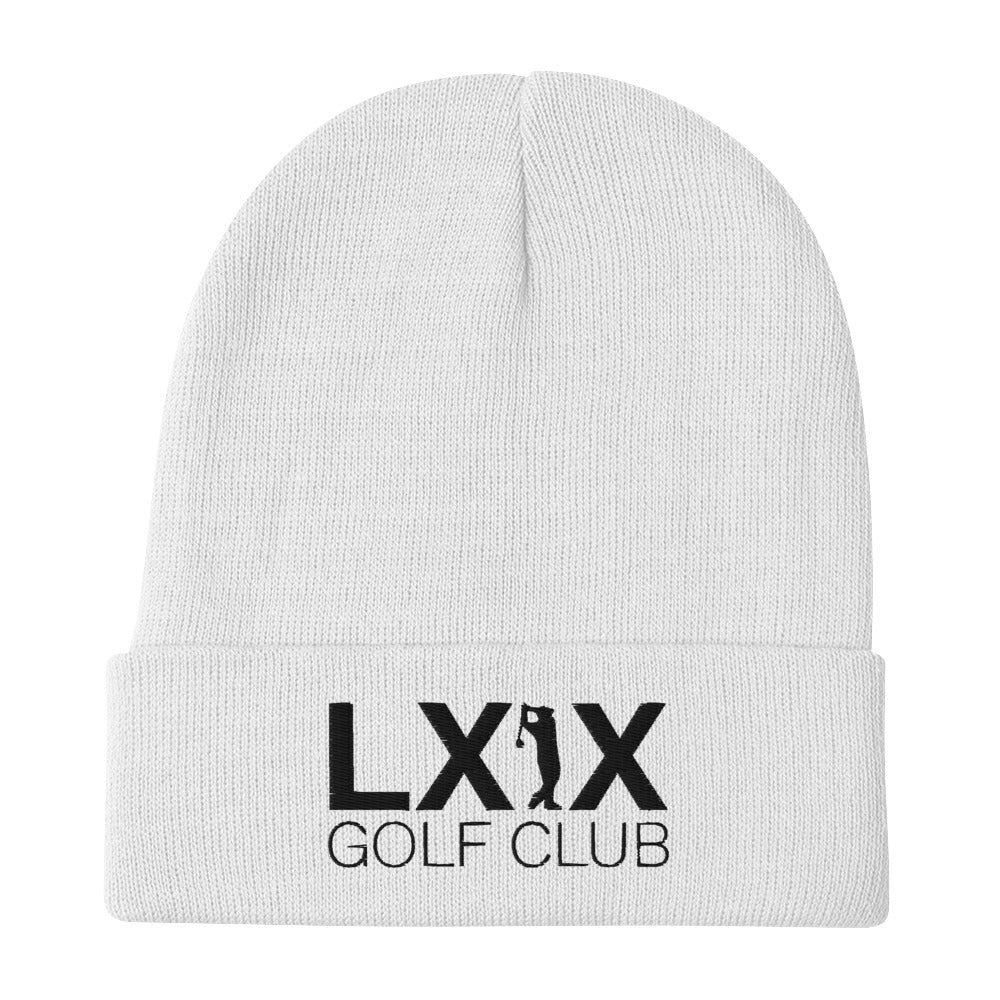Swinger Logo Embroidered Beanie - Black Logo