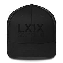 Load image into Gallery viewer, Swinger Logo Trucker Cap - Black Logo
