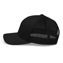 Load image into Gallery viewer, Curve Logo Trucker Cap - Black Logo
