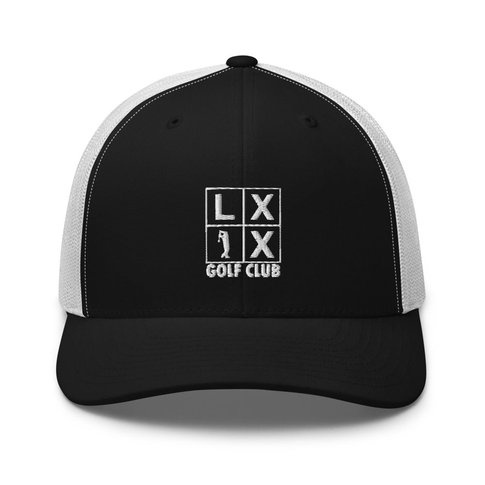 Four Box Logo Trucker Cap - White Logo