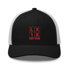 Load image into Gallery viewer, Four Box Logo Trucker Cap - Red Logo
