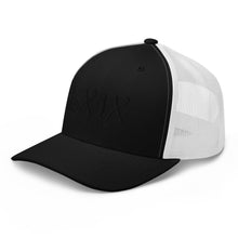 Load image into Gallery viewer, Curve Logo Trucker Cap - Black Logo
