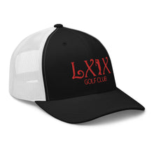 Load image into Gallery viewer, Curve Logo Trucker Cap - Red Logo
