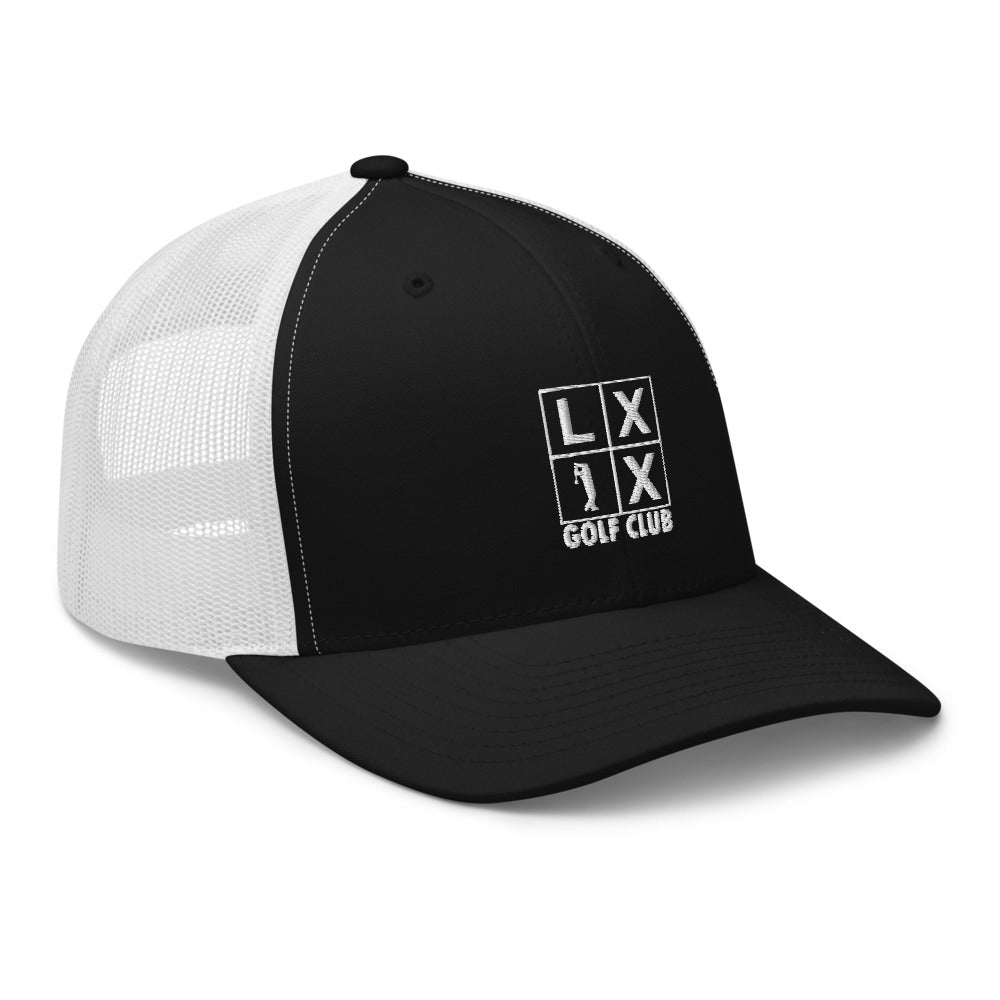 Four Box Logo Trucker Cap - White Logo