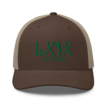 Load image into Gallery viewer, Curve Logo Trucker Cap - Green Logo
