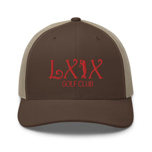 Load image into Gallery viewer, Curve Logo Trucker Cap - Red Logo
