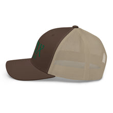 Load image into Gallery viewer, Curve Logo Trucker Cap - Green Logo
