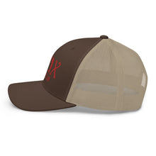 Load image into Gallery viewer, Curve Logo Trucker Cap - Red Logo
