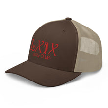 Load image into Gallery viewer, Curve Logo Trucker Cap - Red Logo
