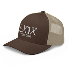 Load image into Gallery viewer, Curve Logo Trucker Cap - White Logo
