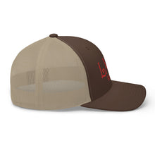 Load image into Gallery viewer, Curve Logo Trucker Cap - Red Logo
