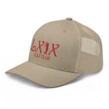 Load image into Gallery viewer, Curve Logo Trucker Cap - Red Logo
