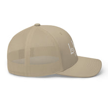 Load image into Gallery viewer, Curve Logo Trucker Cap - White Logo
