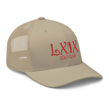 Load image into Gallery viewer, Curve Logo Trucker Cap - Red Logo
