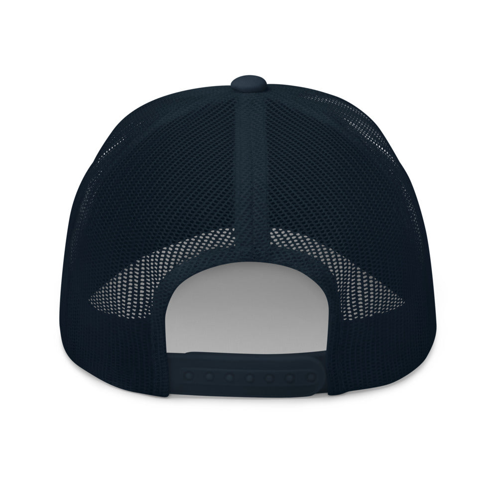 Four Box Logo Trucker Cap - White Logo