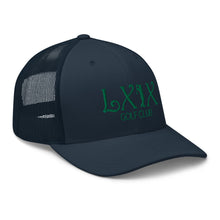 Load image into Gallery viewer, Curve Logo Trucker Cap - Green Logo
