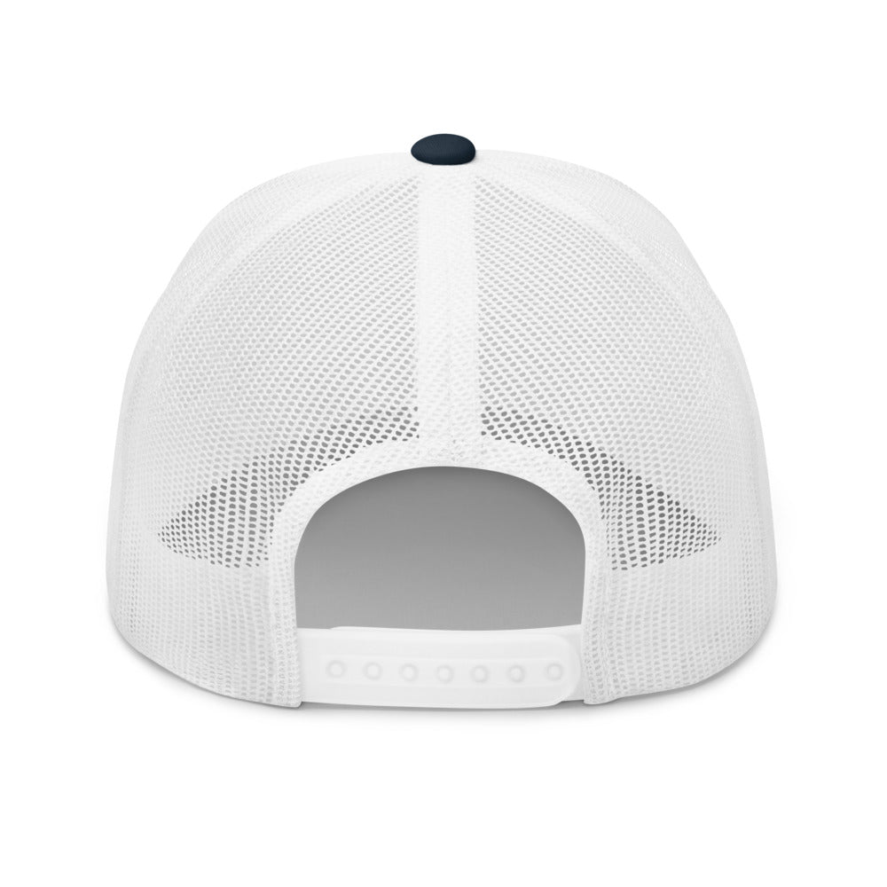 Four Box Logo Trucker Cap - Red Logo
