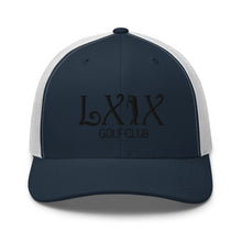 Load image into Gallery viewer, Curve Logo Trucker Cap - Black Logo
