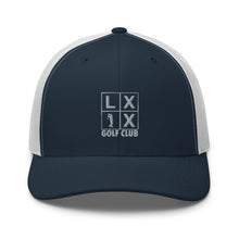 Load image into Gallery viewer, Four Box Logo Trucker Cap - Gray Logo
