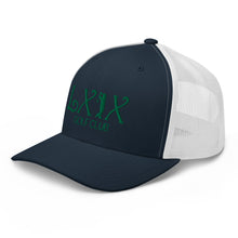 Load image into Gallery viewer, Curve Logo Trucker Cap - Green Logo
