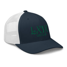 Load image into Gallery viewer, Curve Logo Trucker Cap - Green Logo
