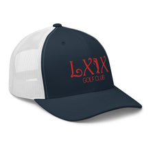 Load image into Gallery viewer, Curve Logo Trucker Cap - Red Logo
