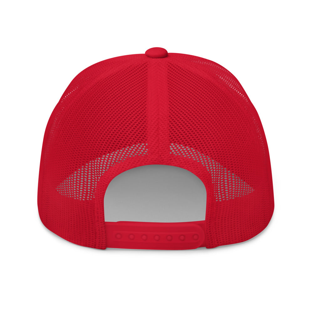 Curve Logo Trucker Cap - Black Logo